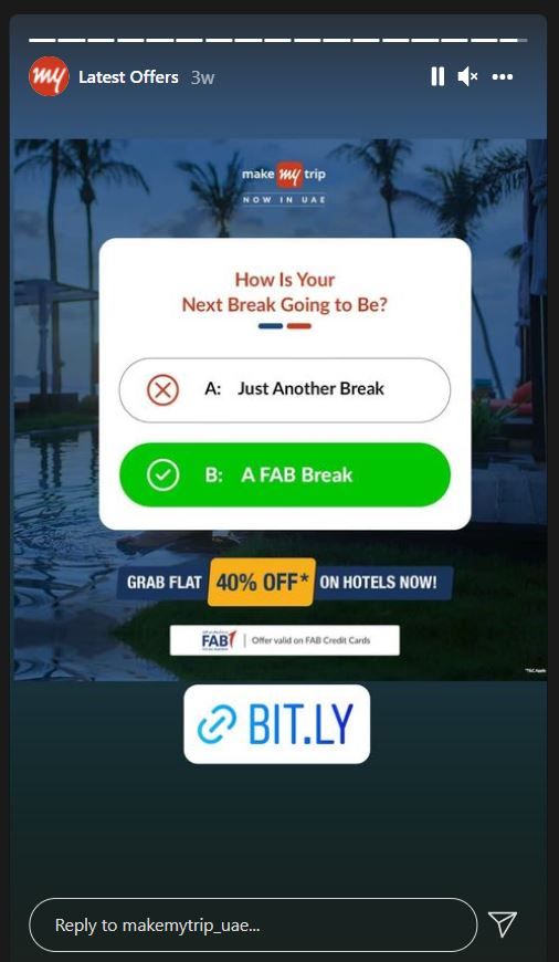 instagram story game example